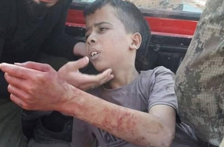 Orrore ad Aleppo: gruppo ribelle “moderato” decapita un bambino palestinese!