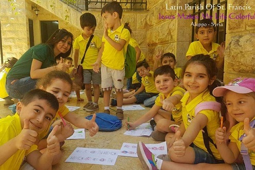 Siria. Il «Grest» del sorriso fra le macerie di Aleppo!