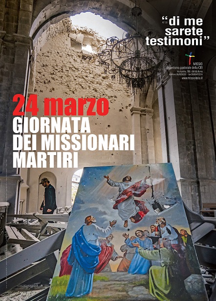 Giornata di preghiera e digiuno per i missionari martiri